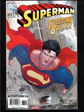 Superman #674 May 08 Comic Book - 'Speeding Bullet' Comic book .